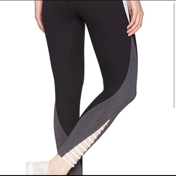 BETSEY JOHNSON HIGH RISE STRAPY CUT OUT LEGGINGS - Picture 2 of 4